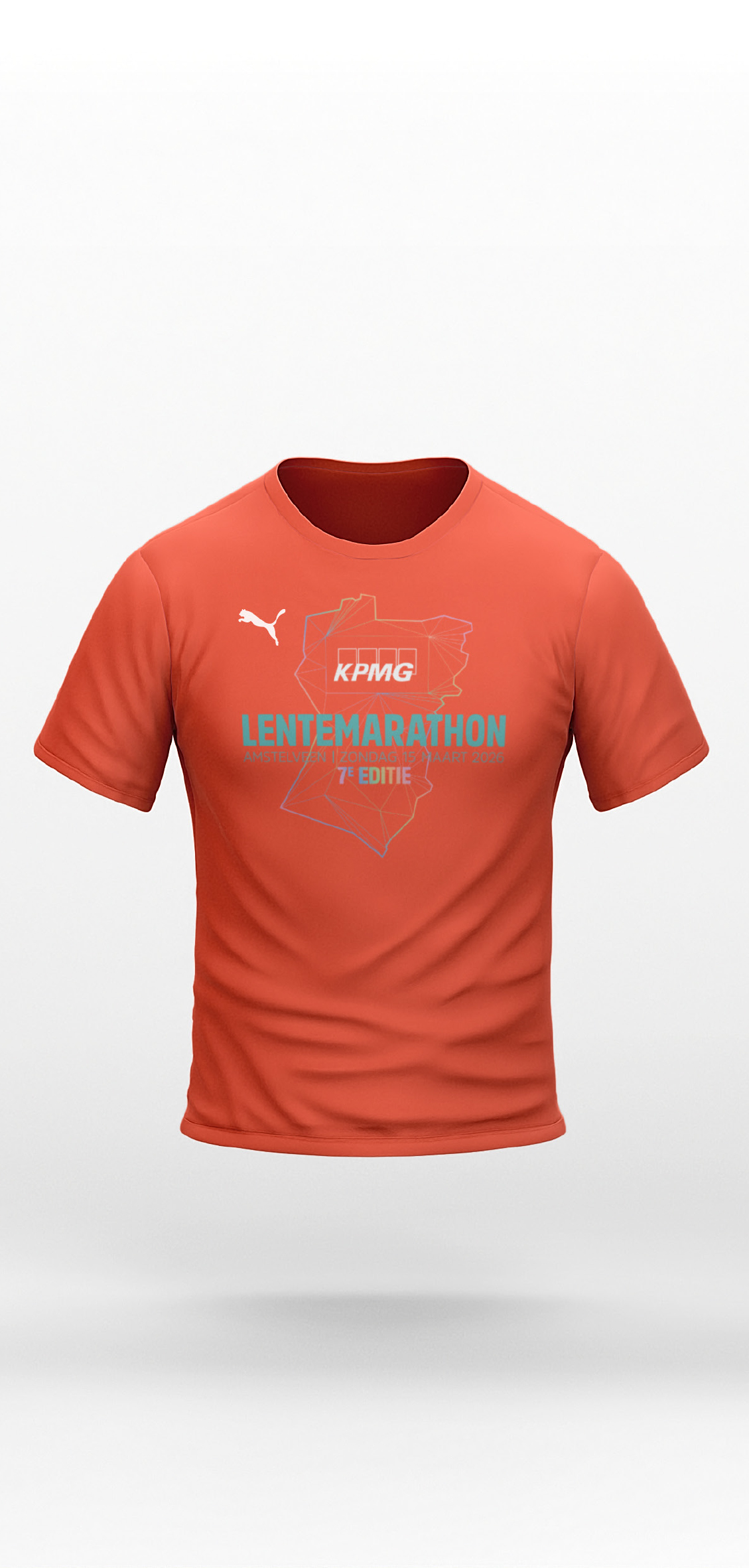 KPMG-Lentemarathon-Amstelveel-T-shirt-PUMA-Neon-Sun